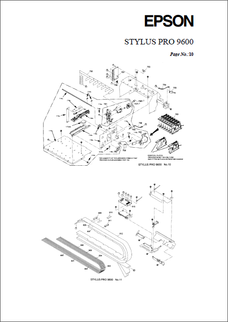 Epson Stylus Pro 9600 Parts Manual-4